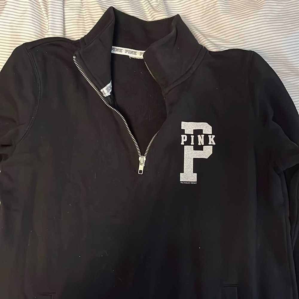 VS Pink Quarter zip